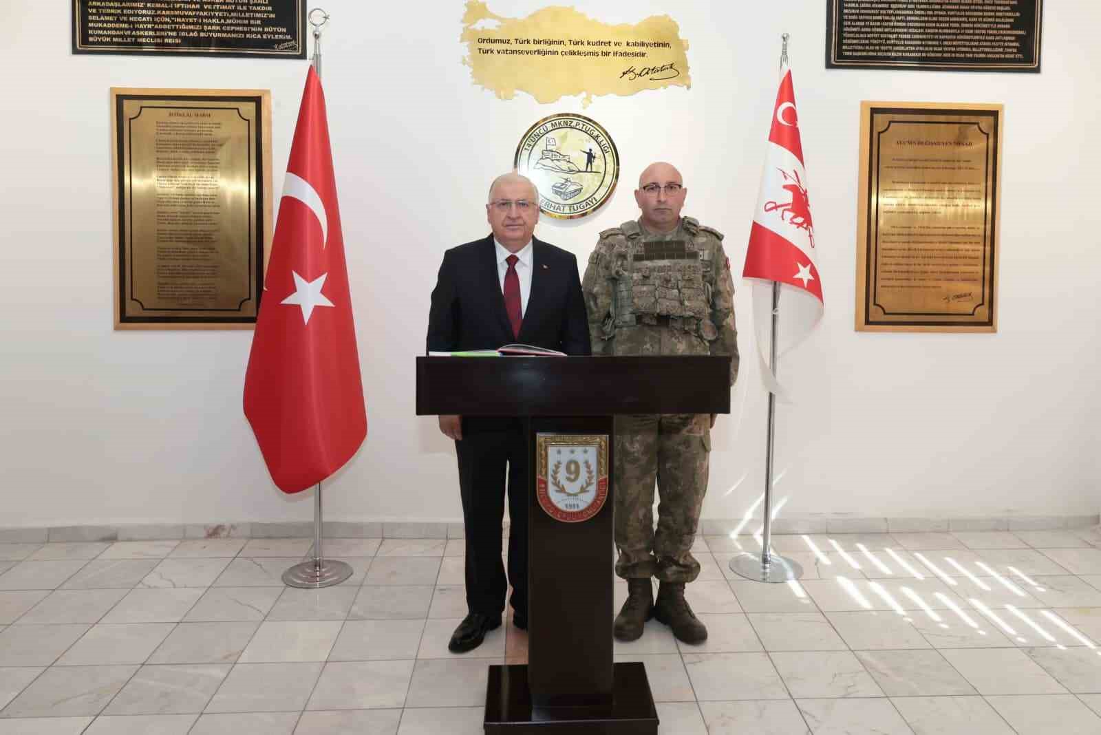 Bakan Güler, Kars’ta 14’üncü Mekanize Piyade Tugay Komutanlığını ziyaret etti