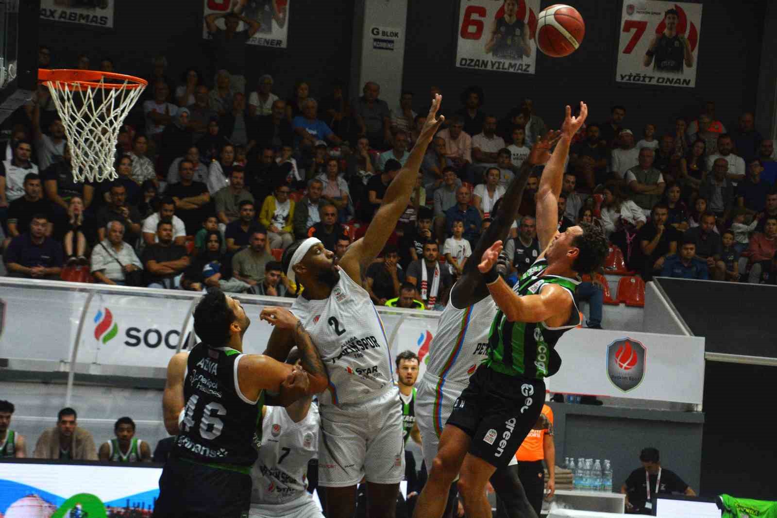 Basketbol Süper Ligi: Aliağa Petkimspor: 85 - Yukatel Denizli: 81