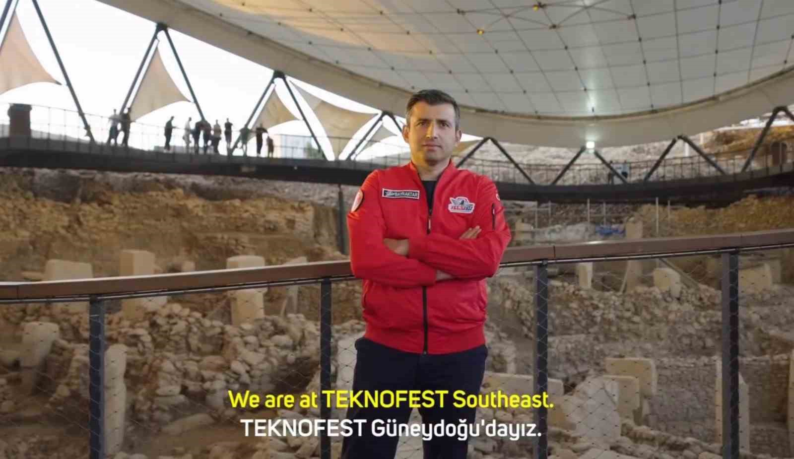 Bayraktar’dan tarihin sıfır noktası Göbeklitepe’den TEKNOFEST çağrısı