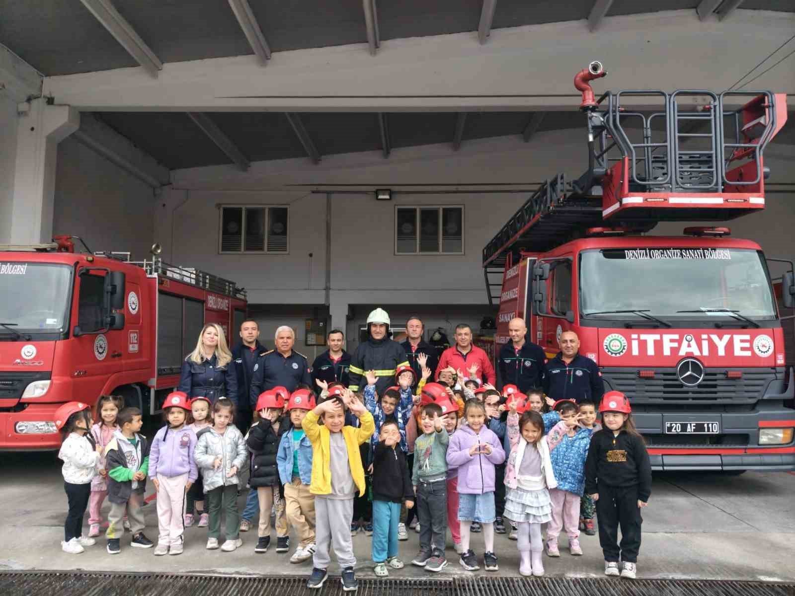 Denizli OSB Yönetiminden  İtfaiye Haftasında anlamlı ziyaret