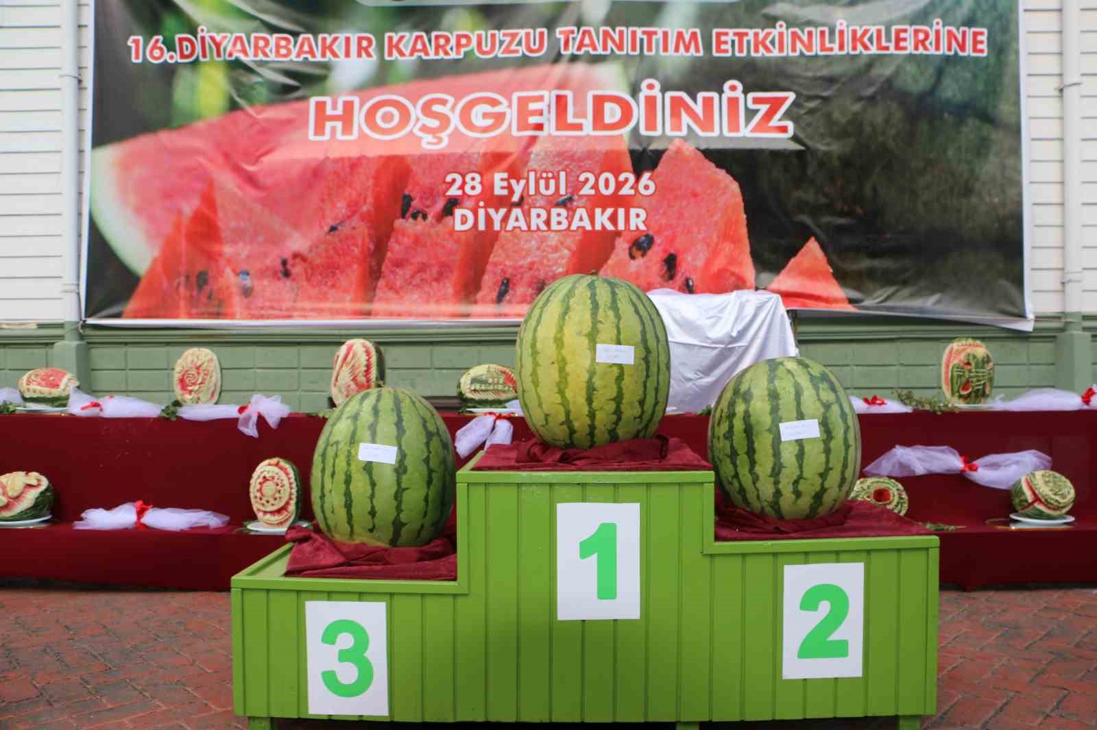 Diyarbakır’da 16. Karpuz Festivali coşkusu