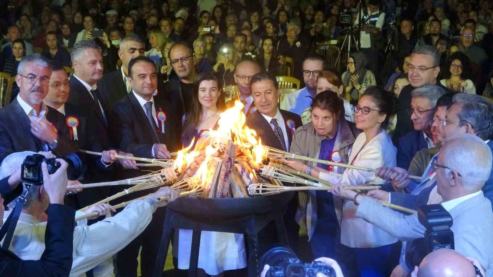 Menteşe Kültür Şenliği şenlik ateşiyle başladı