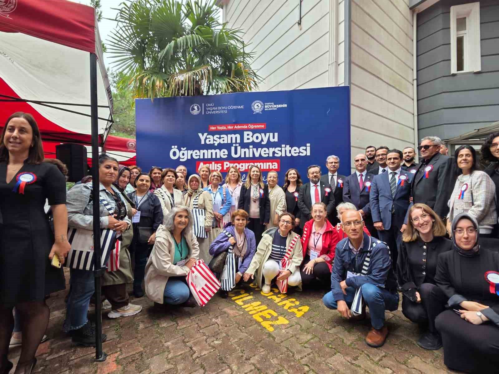 Samsun’da Yaşam Boyu Öğrenme Üniversitesi açıldı: 