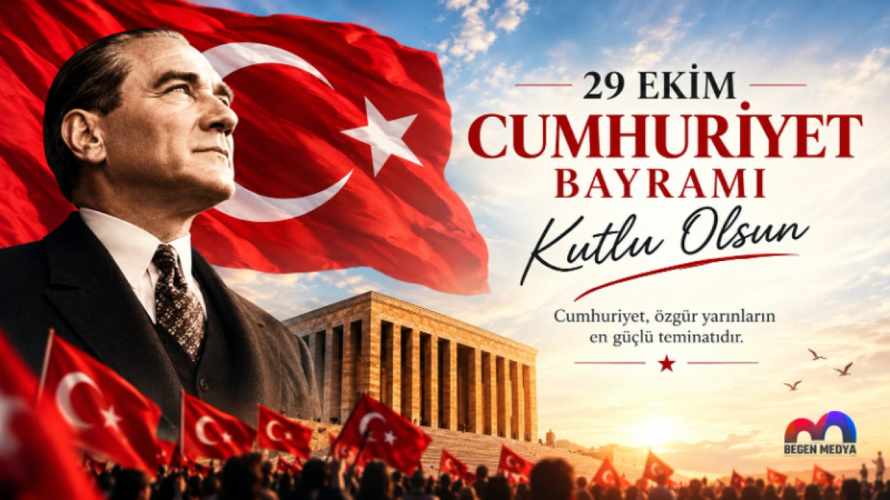 29 Ekim Cumhuriyet Bayramı Kutlu Olsun