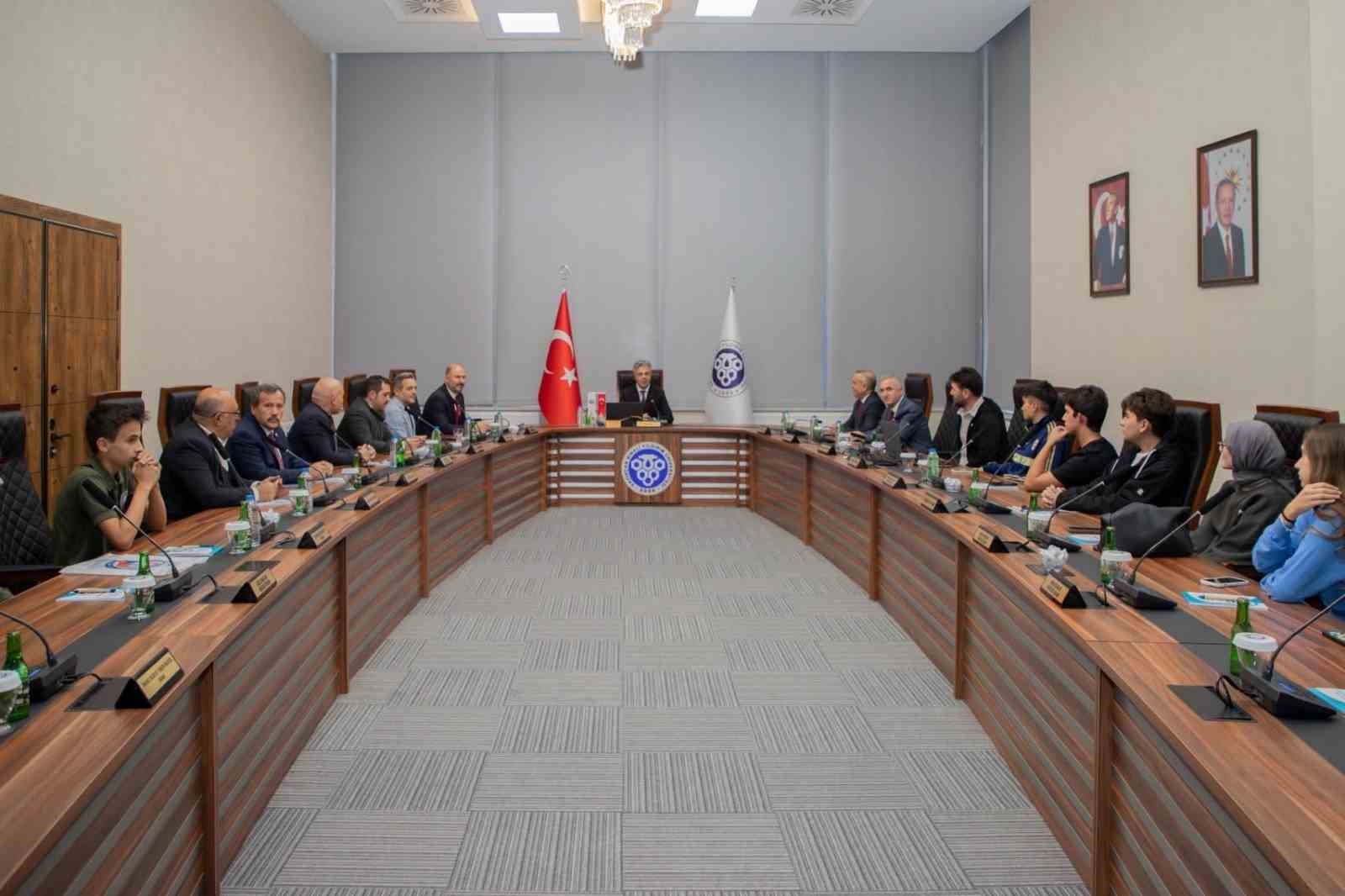 EBYÜ’de "Bizim Gök Kubbemiz" Projesi kapsamında iş birliği görüşmesi