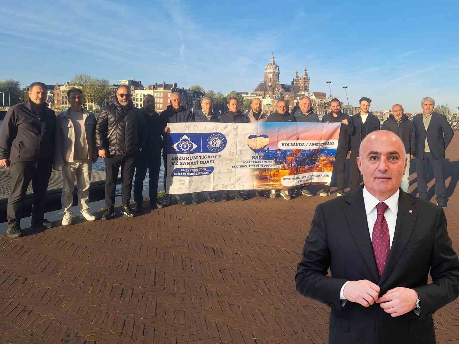 ETSO tarım ve gıda heyeti Hollanda pazarında yeni iş birlikleri arıyor