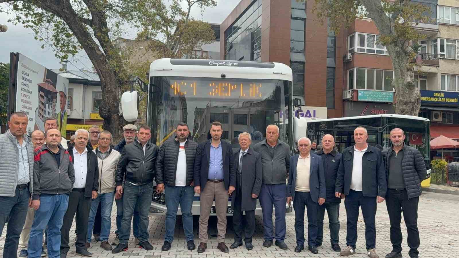 Gemlik’te elektrikli otobüs dönemi başlıyor