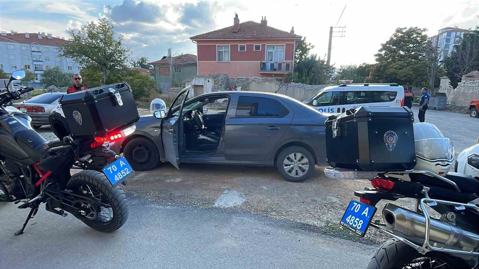 Karaman’da ’dur’ ihtarına uymayan alkollü sürücüye 245 bin lira ceza