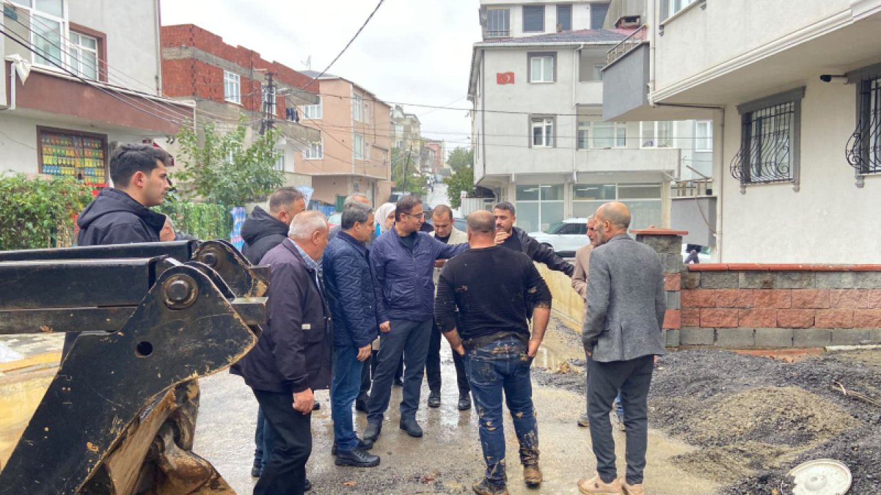 Kaymakam Naif Yavuz Yağıştan Etkilenen Vatandaşları Ziyaret Etti