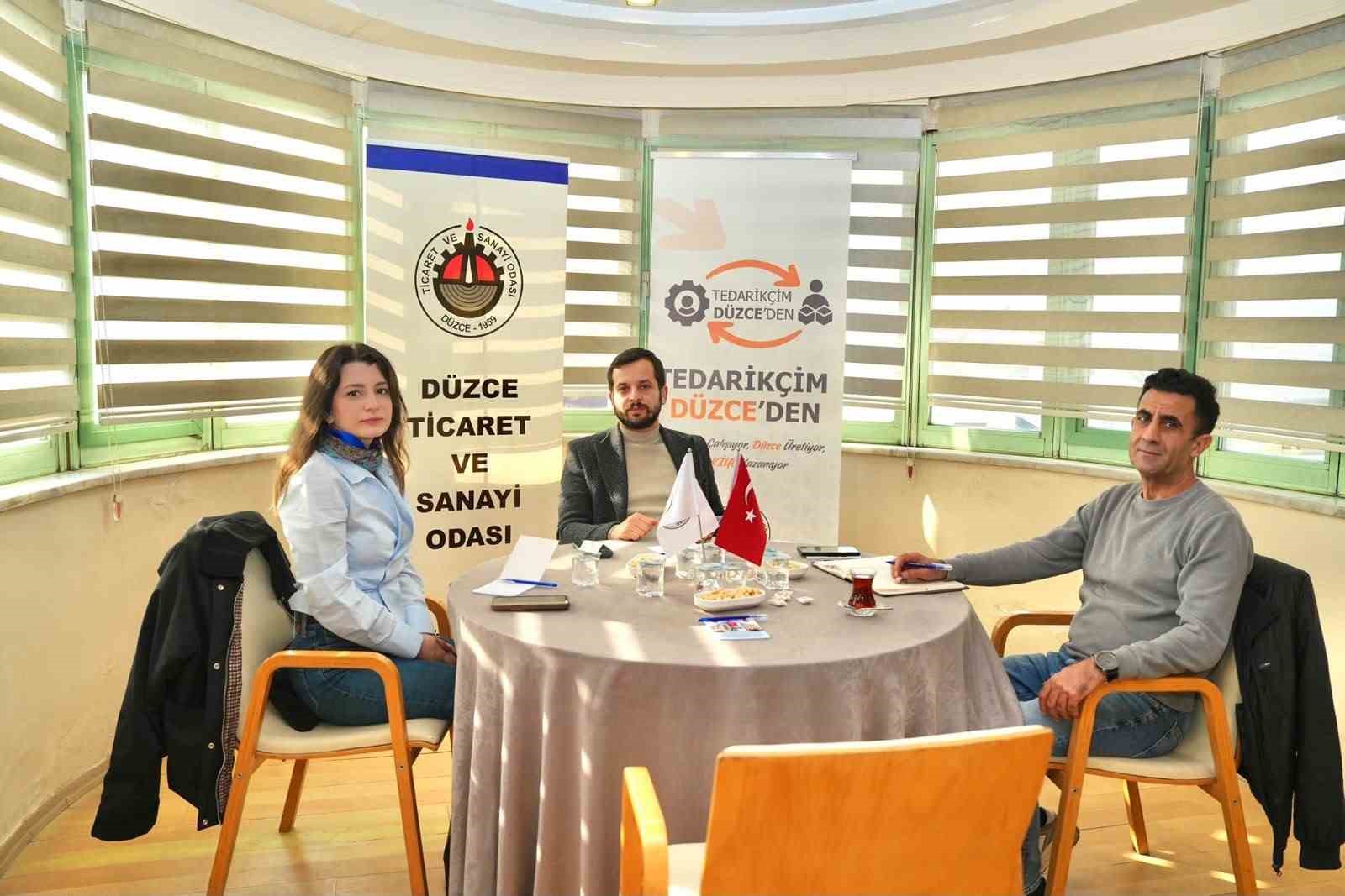 Tedarikçim Düzce’den görüşme günleri devam ediyor