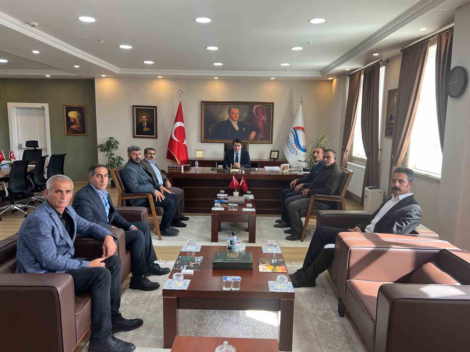 Tekman’da muhtarlar günü programı
