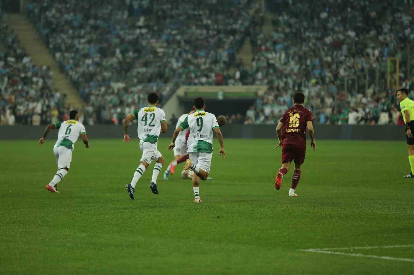 Trendyol 1. Lig: Bursaspor: 1 - Mardin 1969 Spor: 2