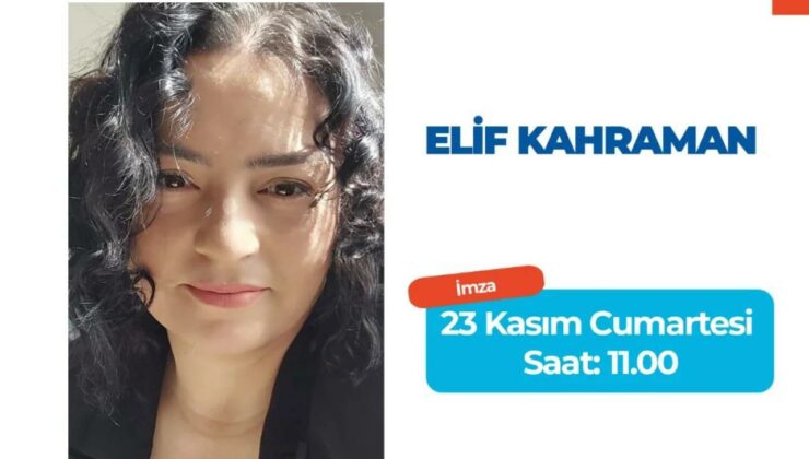 İnegöl 8. Kitap Günlerinde Elif Kahraman İmza Günü