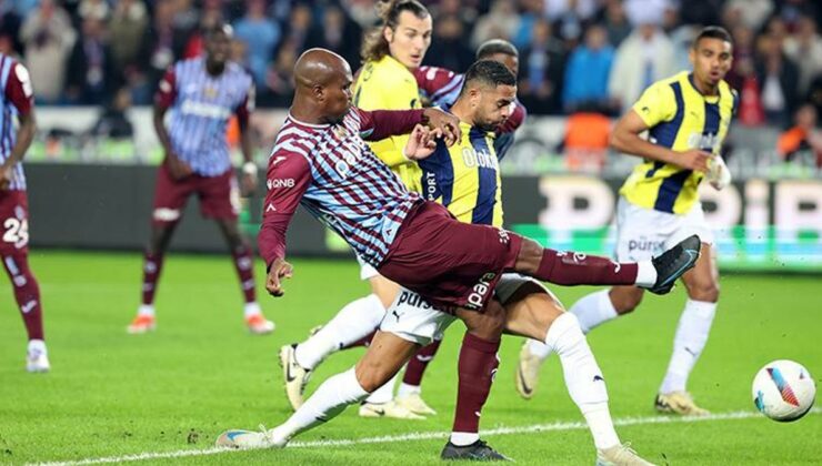 DEV Maç Kanaryanın Trabzonspor – Fenerbahçe Maç Sonucu: 2-3