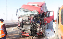 Konya’da Zincirleme Trafik Kazası