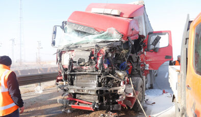 Konya’da Zincirleme Trafik Kazası