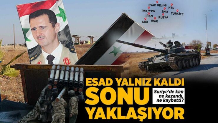 SURİYE’DE SON DURUM! Kim ne kazandı, ne kaybetti? HTŞ, ABD, Rusya, İran, PKK/YPG, Irak ve Türkiye…