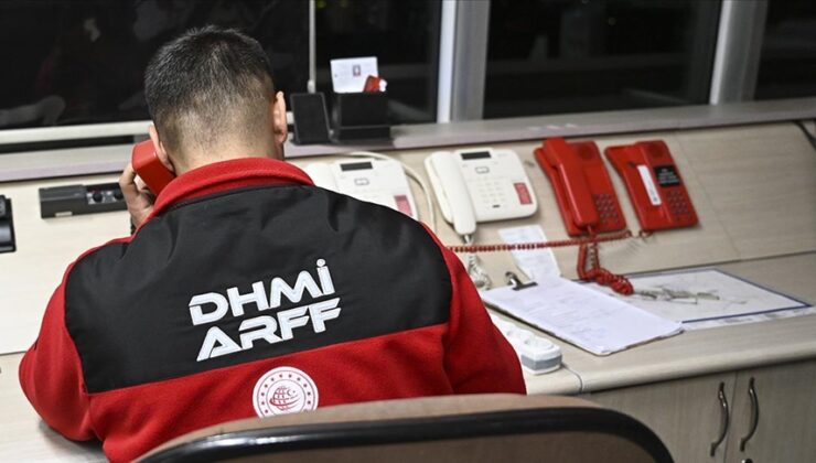 ARFF ekipleri bu yıl 481 acil duruma müdahale etti