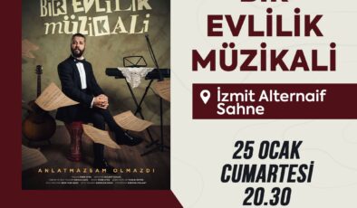 İzmit Bir Alternatif Sahnesi’nde “BİR EVLİLİK MÜZİKALİ”