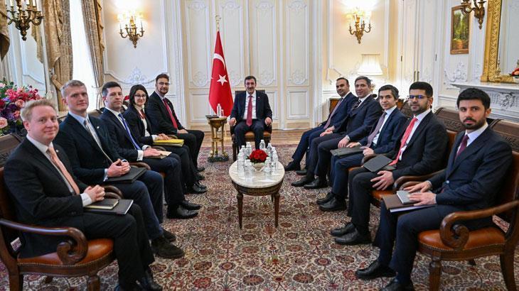 Cumhurbaşkanı Yardımcısı Cevdet Yılmaz, Birleşik Krallık Türkiye Ticaret Temsilcisi ve