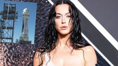 ABD’li ünlü şarkıcı Katy Perry, Jeff Bezos’un sahibi olduğu havacılık