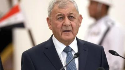 Irak Cumhurbaşkanı Abdullatif Reşid, Filistin halkının, başkenti Kudüs olan uluslararası