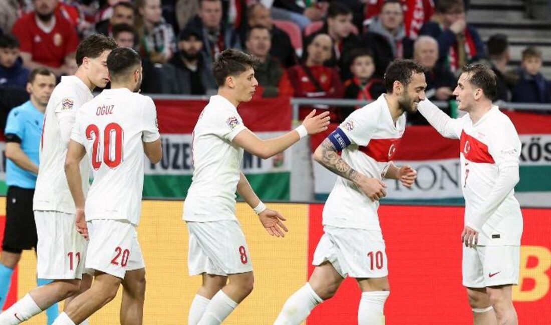 UEFA Uluslar Ligi play-off turu rövanşında A Milli Futbol Takımı,
