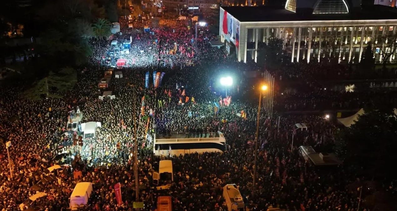 İçişleri Bakanı Ali Yerlikaya Saraçhane’de yaşananlarla ilgili sosyal medya hesabından