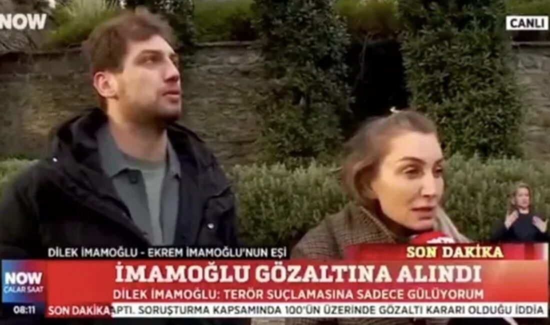 Ekrem İmamoğlu’nun gözaltına alınmasına eşi Dilek İmamoğlu ve oğlu Selim’den tepki! İBB Başkanı Ekrem İmamoğlu’nun sabah saatlerinde polis baskınıyla gözaltına alınmasına