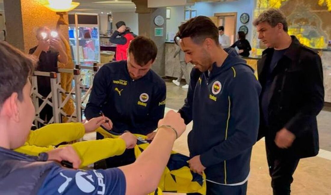 Fenerbahçe’ye Bodrum’da Coşkulu Karşılama! Trendyol Süper Lig’in 26. haftasında Fenerbahçe yarın saat 20.30’de Bodrum