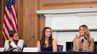 Melania Trump, Başkan Trump’ın 20 Ocak’ta göreve gelmesinden bu yana