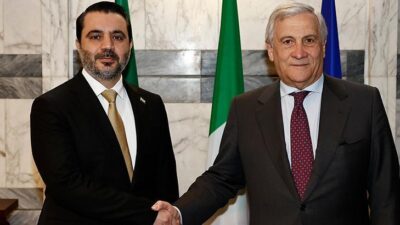 İtalya Başbakan Yardımcısı ve Dışişleri Bakanı Antonio Tajani, Suriye Dışişleri