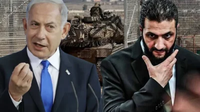 İsrail hükümetinin direktifleri doğrultusunda IDF, Suriye güçlerinin İsrail sınırına 65