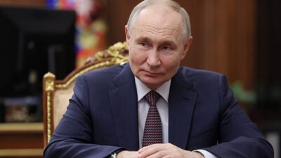 Rusya Devlet Başkanı Vladimir Putin, başkent Moskova’da düzenlenen Rusya Güvenlik