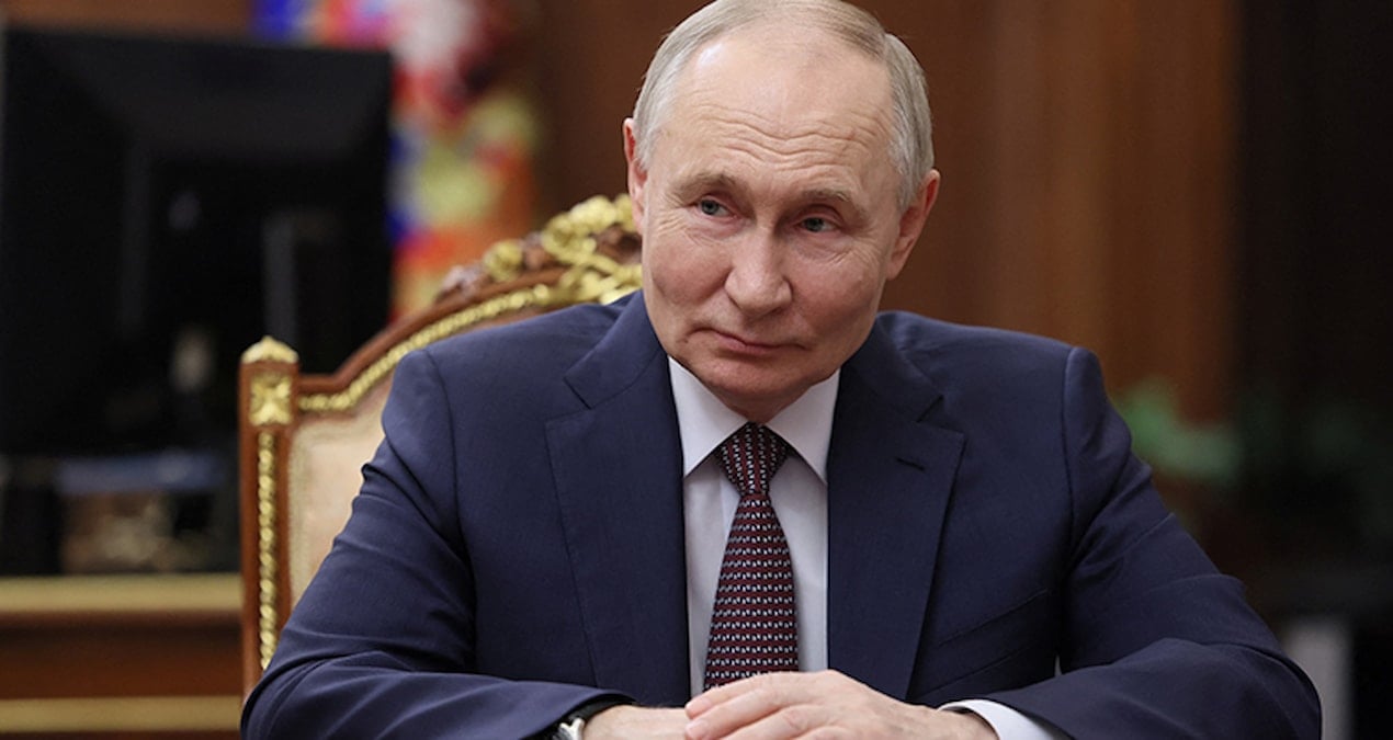Rusya Devlet Başkanı Vladimir Putin, başkent Moskova’da düzenlenen Rusya Güvenlik