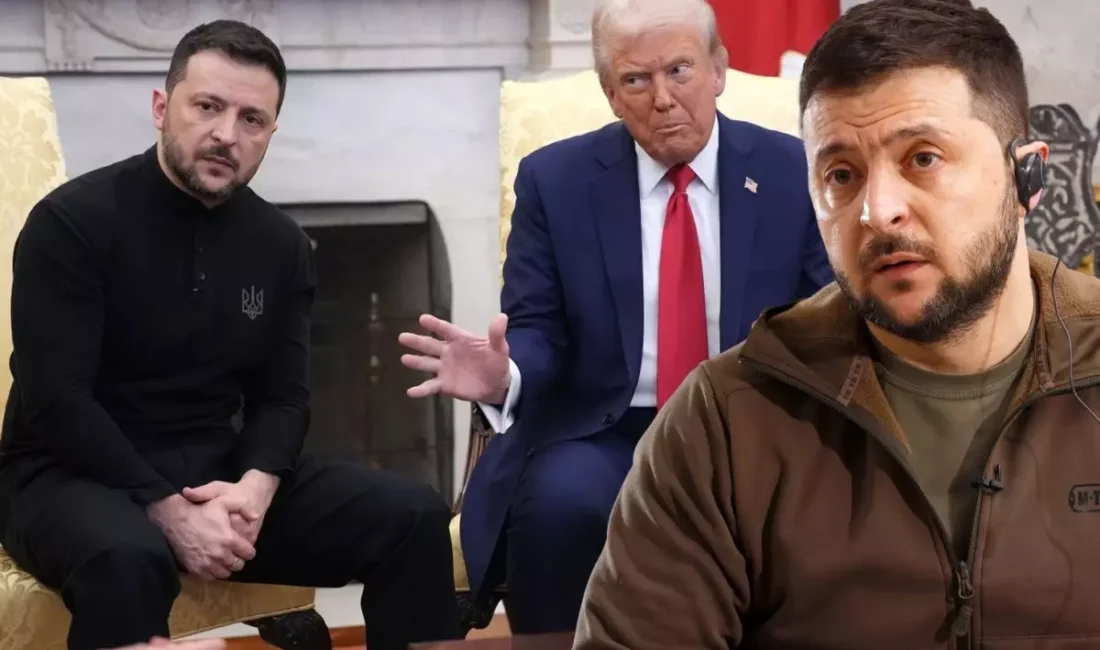 ABD Başkanı Donald Trump’ın, cuma günü Oval Ofis’te Ukrayna Devlet