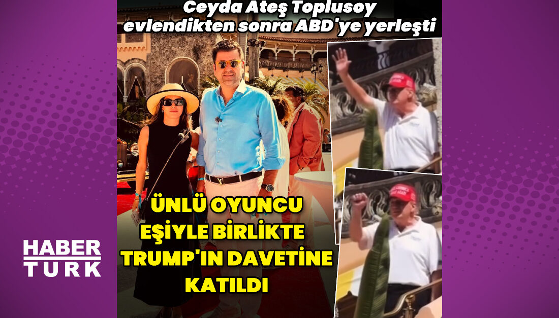 Ünlü oyuncu Ceyda Ateş Toplusoy, Donald Trump’ın davetine katıldı! Güncel magazin haberi Ünlü oyuncu Ceyda Ateş Toplusoy, 2018’de iş insanı Buğra Toplusoy
