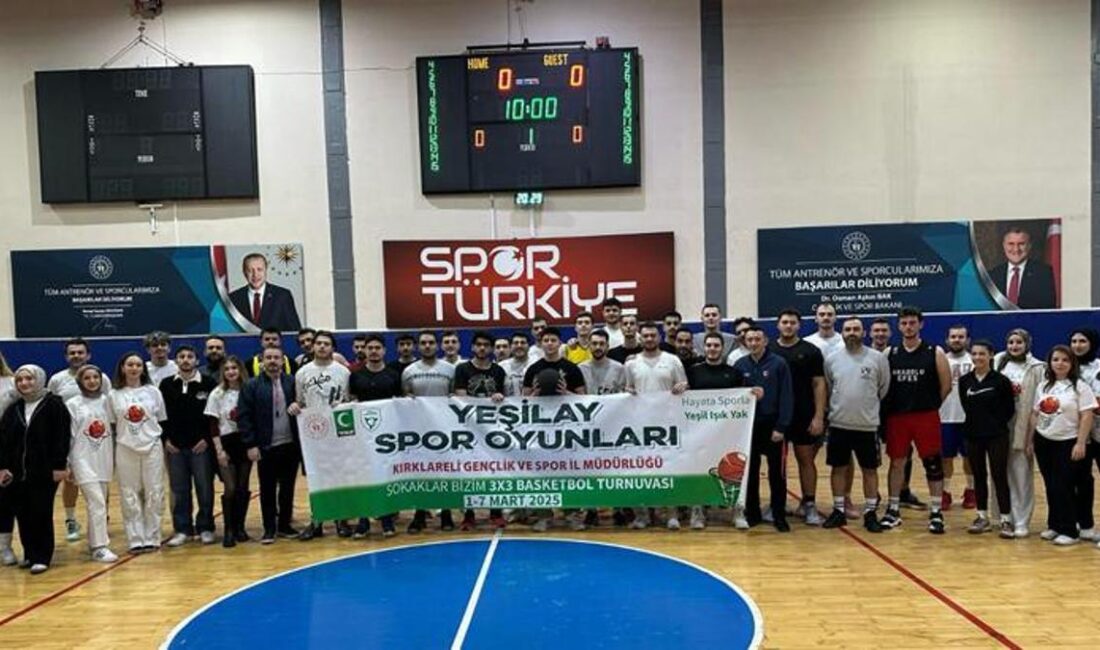 Yeşilay Spor Oyunları “Sokaklar Bizim” 3×3 basketbol turnuvası sona erdi Turnuva, 2011-2012, 2009-2010, 2007-2008 doğumlu sporcular ile 18 yaş üzeri
