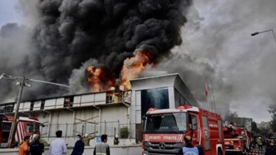İstanbul Sancaktepe Merve Mahallesi Uzungöl Caddesi’nde depo olarak kullanılan bir