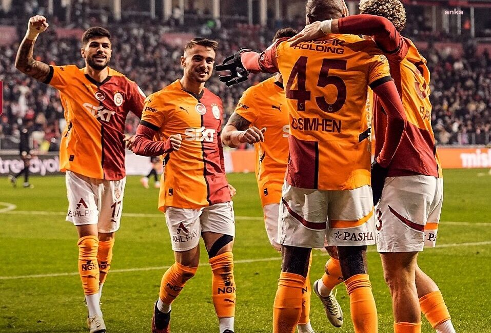 Galatasaray Süper Lig’in31. hafta açılış maçında konuk olduğu Samsunspor’u 2-0