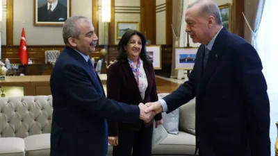 Cumhurbaşkanı Recep Tayyip Erdoğan, “Terörsüz Türkiye” süreci kapsamında DEM Parti