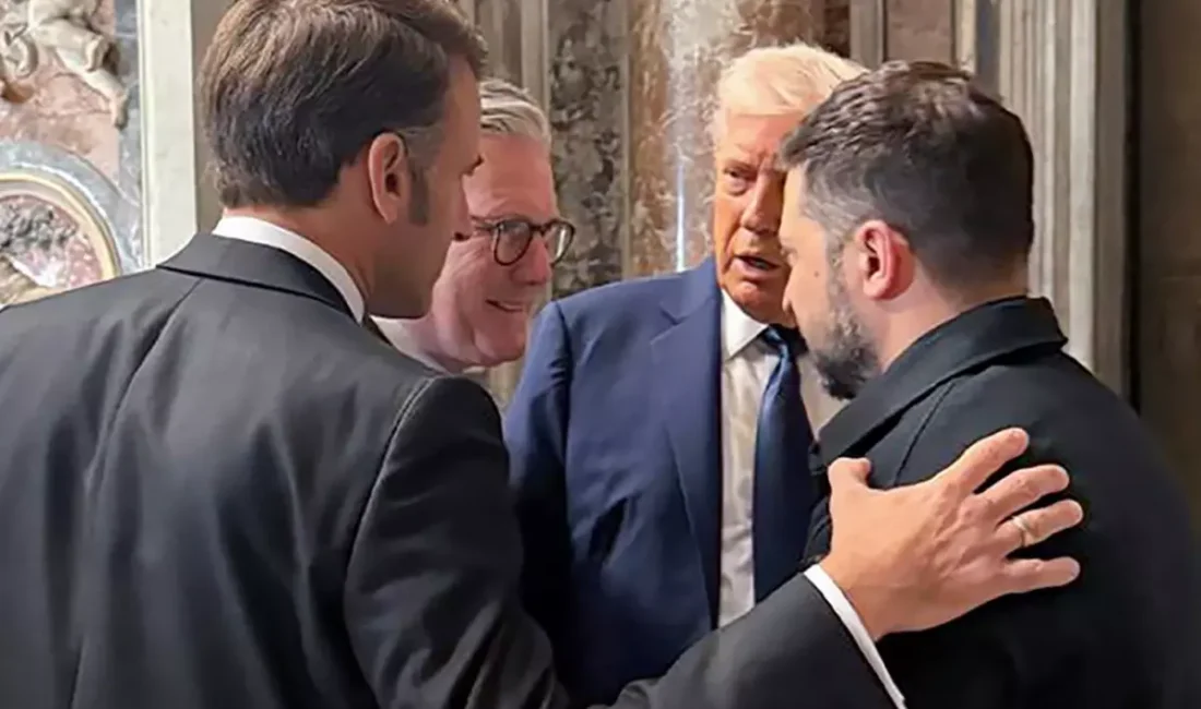 ABD, İngiltere, Fransa ve Ukrayna’nın liderleri, Papa Franciscus’un cenaze töreni