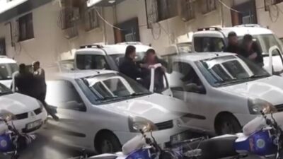 Esenler Tuna Mahallesi’nde meydana gelen trafik kazasının ardından, otomobil sürücüsü