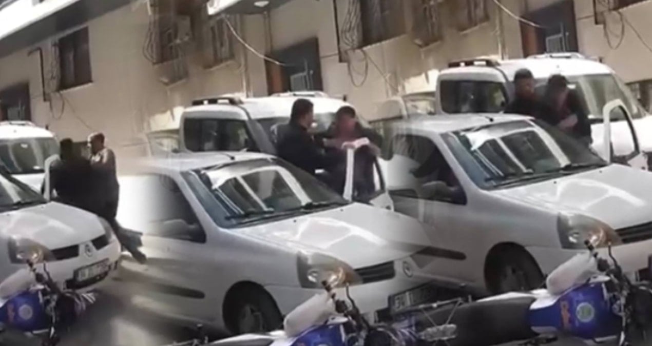 Esenler Tuna Mahallesi’nde meydana gelen trafik kazasının ardından, otomobil sürücüsü