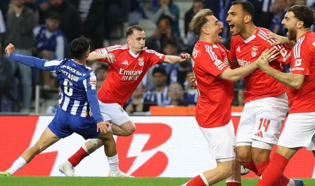 Portekiz Premier Lig’in 28. haftasındaki dev maçta Benfica, deplasmanda Porto