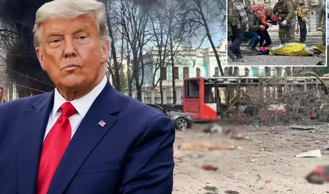 Trump’tan Sumi Kentine Yönelik Saldırıya Tek Cümlelik Yorum Ukrayna Devlet Acil Durum Servisi’ne (DSNS) ait Telegram hesabı üzerinden