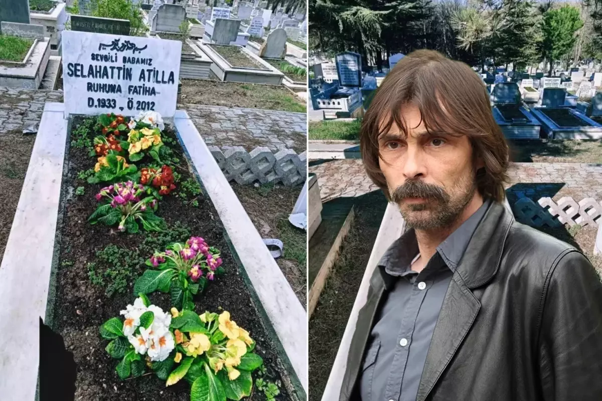 Gazeteci Talat Atilla, babasının mezarını ziyaret ettiğinde karşılaştığı manzara karşısında