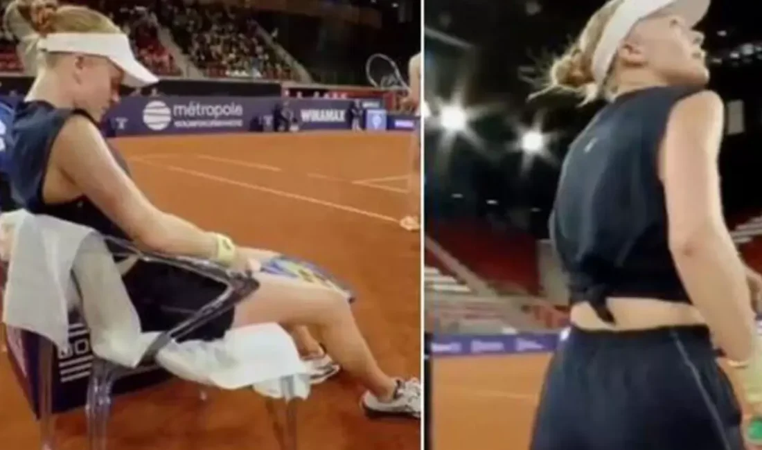 Ünlü tenisçiden, kendisine kokuyorsun diyen rakibine ilginç yanıt İngiliz tenis yıldızı Harriet Dart, geçtiğimiz Salı günü oynanan maç