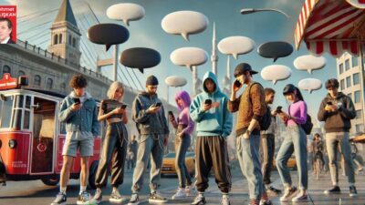 Geçtiğimiz günlerde arkadaşlarla gittiğimiz bir restoranda yan masamızda birkaç genç