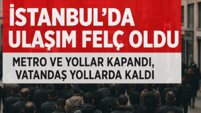 İstanbul’da sabahın erken saatlerinden itibaren hayat adeta durdu. Valiliğin aldığı